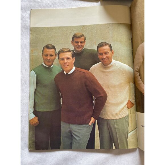 Vintage Columbia Minerva Mens Knitting Pattern Books Vol 124 & 798 For Classic S - Picture 14 of 14